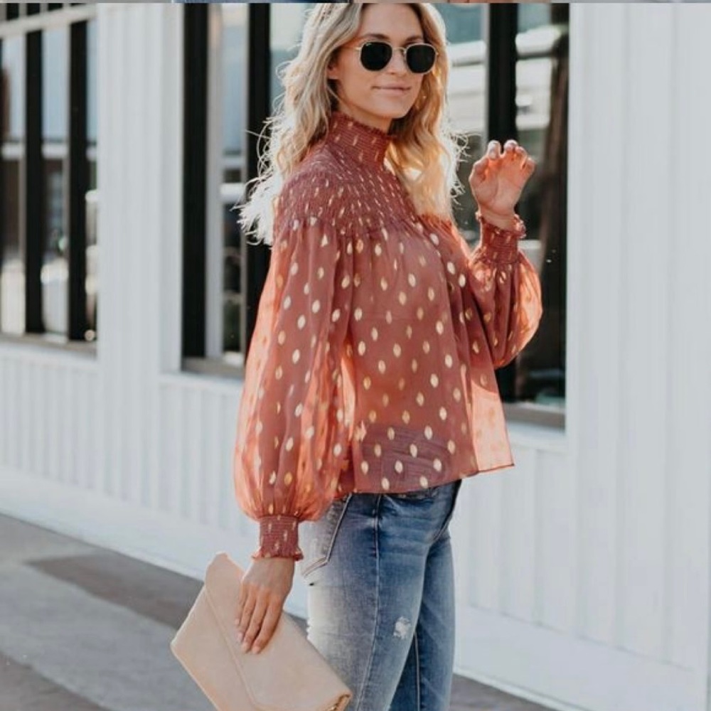 Sheer Dress Top